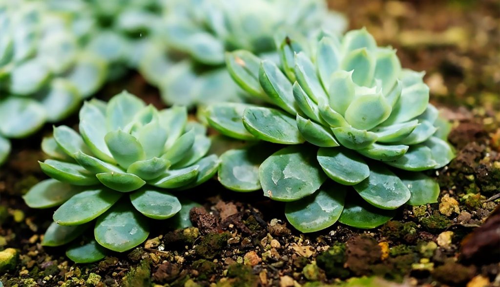 Echeveria Elegans o Rosa de Alabastro